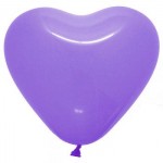 5" Heart Shape Lilac Balloons ~ 100pcs