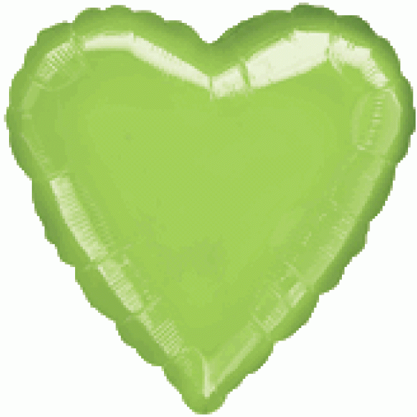 Mytex 4 Heart Lime Green ~ 3pcs Mytex