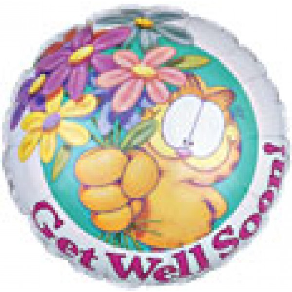 CTI 18 Garfield Get Well Daisies CTI Balloons