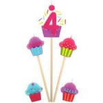 Amscan Cupcake Birthday Candle 4