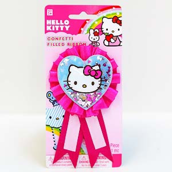 Award Ribbon Hello Kitty Confetti Pouch Amscan