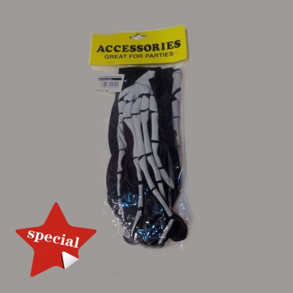 Skeleton Glove - Black & White OEM-Others