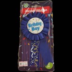 Birthday Boy Blue Color Award Ribbon