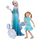 Disney Frozen Elsa Airwalker 57 Birthday Party Balloon Decoration Anagram