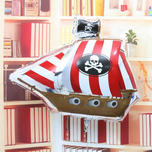 Special Occasion - Anagram 33 Inch Pirate Party Ship SuperShape Foil Balloon