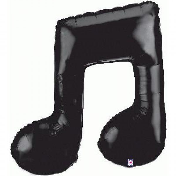 Special Occasion - Betallic Music Note Double 40 inch Supershape Balloon