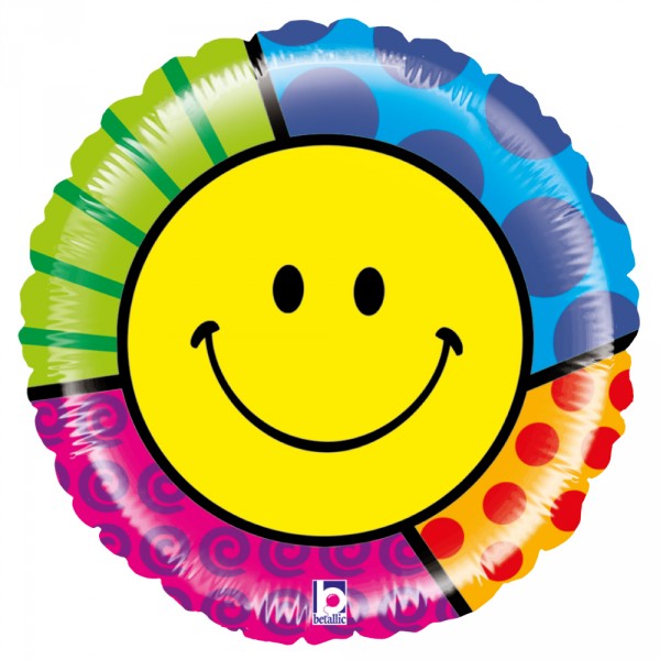 Special Occasion - Betallic 21 Inch Mighty Bright Smiley Balloon
