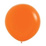 Sempertex Giant 3ft Solid Orange Round Balloon 061