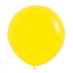 Sempertex Giant 3ft Solid Yellow Round Balloon 020