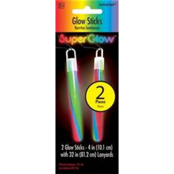 Party Toys - Amscan Glow Stick 4 in. - Swizzle