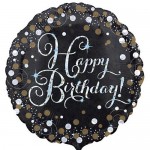 Anagram 18 inch Sparkling Birthday