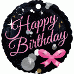 Anagram 18 inch Happy Birthday Bubbles