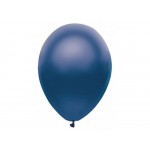 Mytex 5" Inch Metallic Navy Blue Round Balloon ~ 100pcs