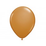 Mytex 5" Inch Solid Mocha Brown Round Balloon ~ 100pcs