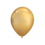Mytex 11 Inch Metallic Gold Round Balloon ~ 100pcs