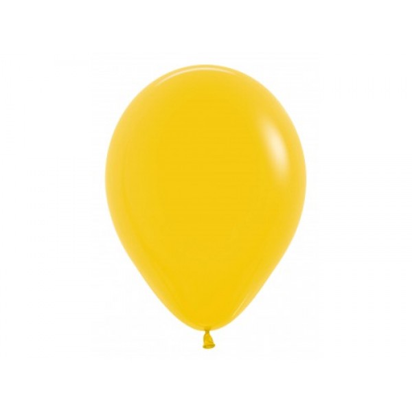 Mytex Fashion Color - Mytex 11 Inch Fashion Goldenrod (Mango) Round Balloon ~ 100pcs