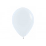 Sempertex 12" Inch Standard White Round Balloon 005 ~ 100pcs 