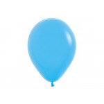 Sempertex 12" Inch Standard Caribbean Blue Round Balloon 038 ~ 100pcs 