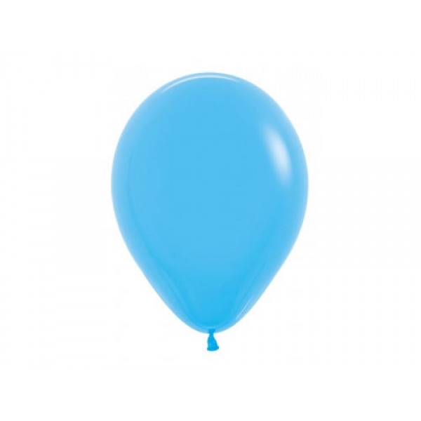 Sempertex 12" Inch Standard Caribbean Blue Round Balloon 038 ~ 100pcs 