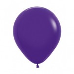 18 Inch Solid Violet Color Round Balloon
