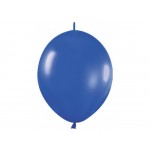 Mytex 6" Inch Link-O-Loon Fashion Blue Balloons  ~ 100pcs