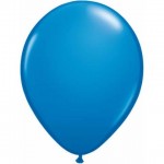 Qualatex 11 Inch Standard Dark Blue Latex Balloon - 25pcs