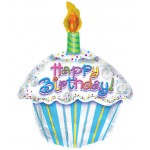 CTI 22 Inch Happy Birthday Petite Cupcake