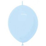 Mytex 6 Inch Link-O-Loon Light Blue Balloon 140 ~ 100pcs