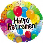 CTI 17 Inch Happy Retirement Balloon