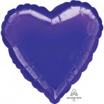 Anagram 32 Inch Purple Heart Foil Balloon