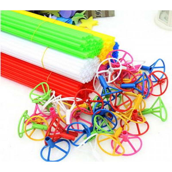 Accessories - Mytex 40cm Balloon Sticks With Cup For Foil Balloons ~ 20pcs