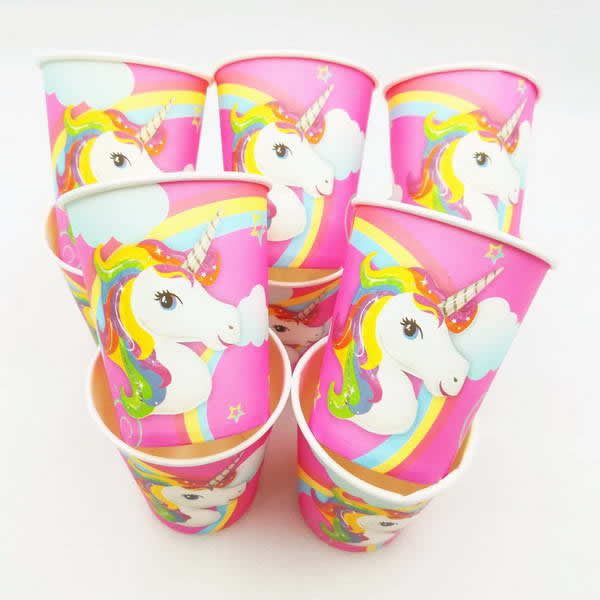 Tableware - Party Unicorn Pony Paper Cup ~ 10pcs