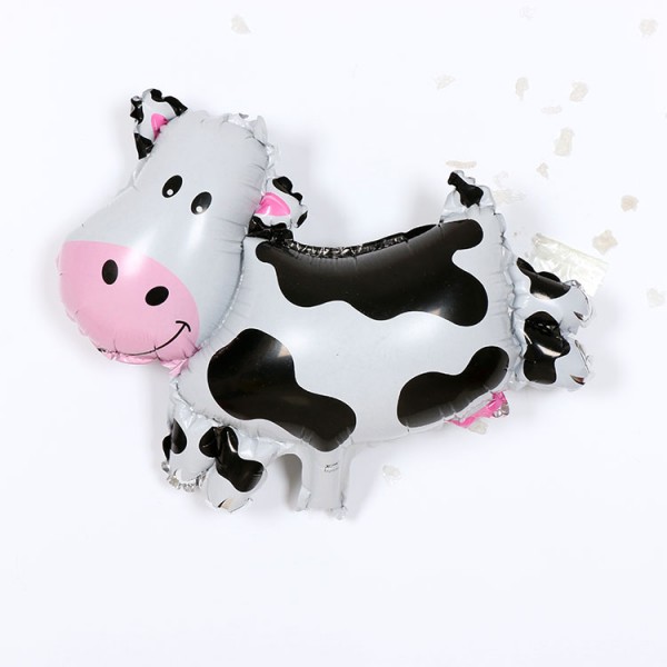 Animals Balloons - Mytex Mini Shape Cute Farm Cow Balloon ~ 5pcs