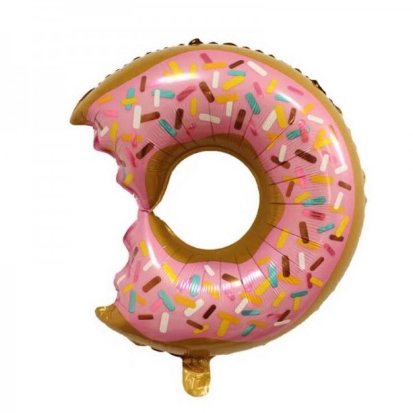Special Occasion - Mytex 28 Inch Donut Bite Foil Balloon ~ 2pcs