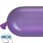 Qualatex 260Q Chrome Purple Entertainer Balloons ~ 25pcs