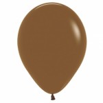 Sempertex 12" Inch Fashion Coffee Round Balloon 074 ~ 50pcs 